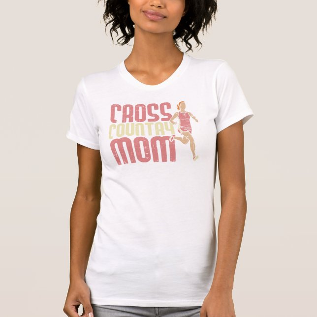 T-shirt Cross Country Mom (Devant)