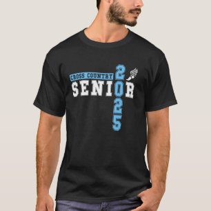 T-shirt Cross Country Senior Night Senior Graduation 2025