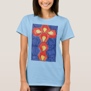 T-shirt cross Motif Alternative Apparel Crew