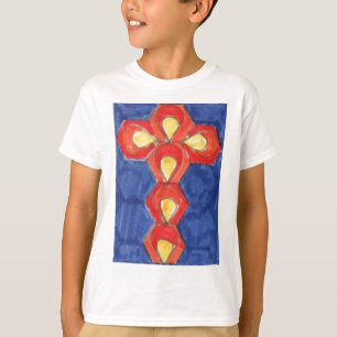 T-shirt Cross Motif pour enfants à manches longues