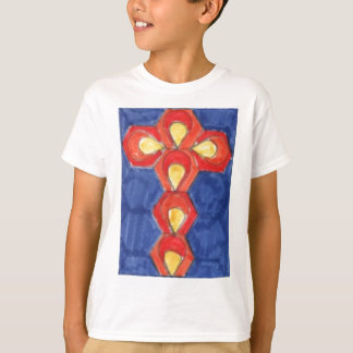 T-shirt Cross Motif pour enfants à manches longues