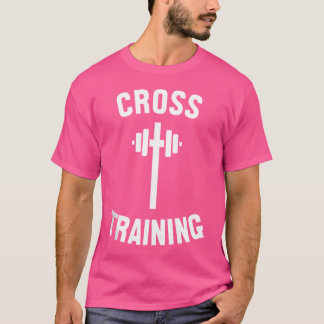T-shirt Cross Training Funny Barbell Christian Workout Cro