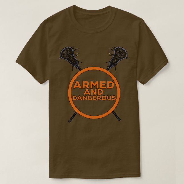 T-shirt Crosse Armée Et Dangereuse (Design devant)