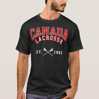 T-shirt Crosse du Canada vintage
