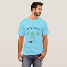 T-shirt Crossfit de l'entraînement Happy Hour Funn