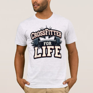 T-shirt CrossFitter for Life