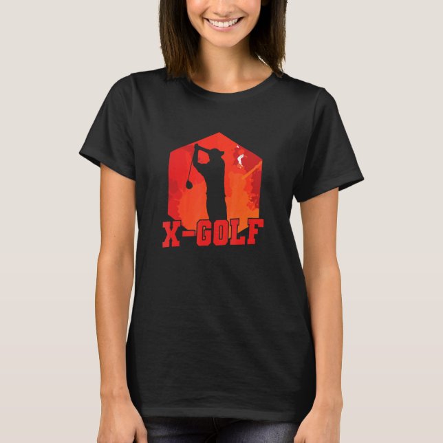 T-shirt Crossgolf pendant Stroke (Devant)