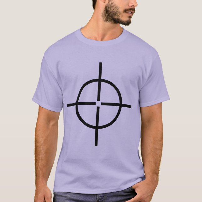 T-shirt Crosshairs ronds (Devant)