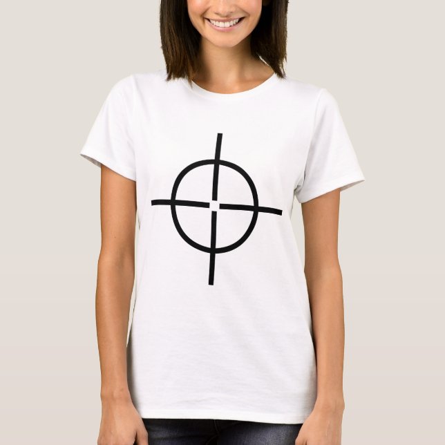 T-shirt Crosshairs ronds (Devant)