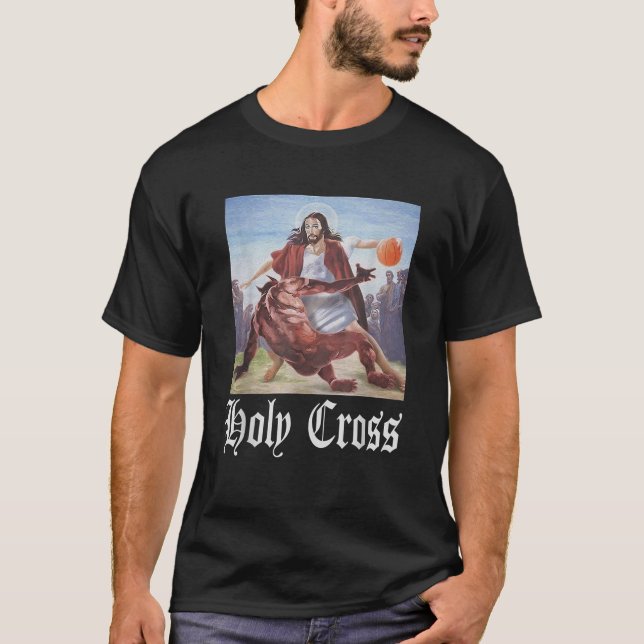 T-shirt Crossover Basket Croix (Devant)