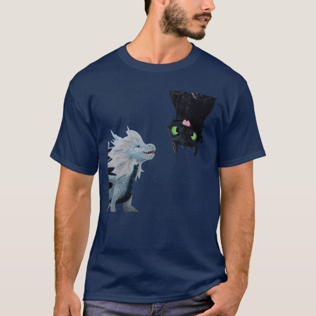 T-shirt Crossover vintage sans anthère Zym (Devant)