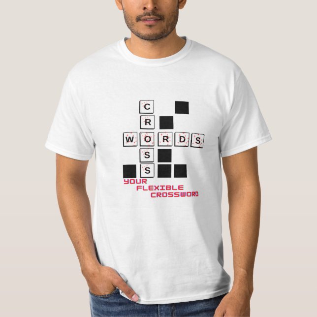 T-shirt crossword puzzles (Devant)