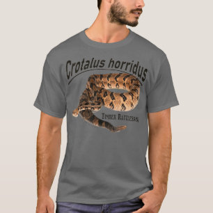 T-shirt Crotale de bois Crotalus horridus 1