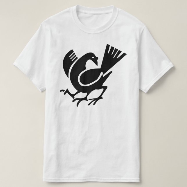 T-shirt Crow à trois pattes (Design devant)