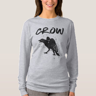 T-shirt Crow de presse-lettres vintage