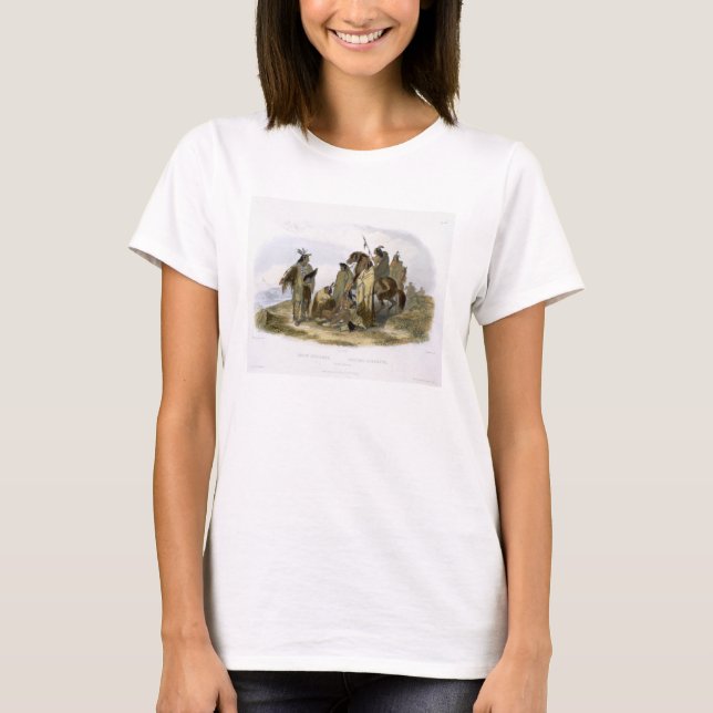 T-shirt Crow Indians, plaque 13 du volume 1 de `Travels i (Devant)
