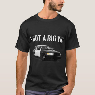 T-shirt Crown Vic Funny P71 Punny Voiture Amateur