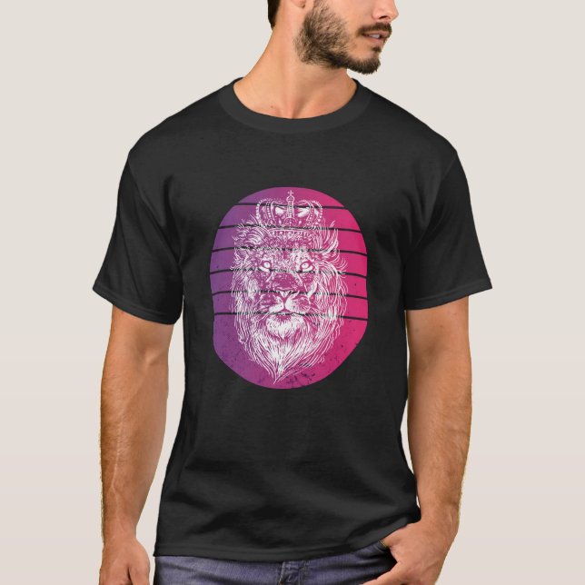 T-shirt Crowned Lion (Devant)