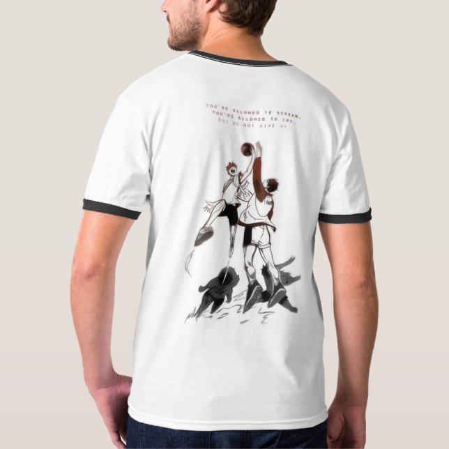 T-shirt 🏐Crows Volleyball Spirit Tee – Fly High Edition🏐 (Dos entier)