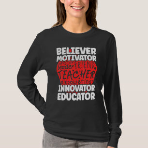 T-shirt Croyant de la rentrée scolaire motivateur innovate