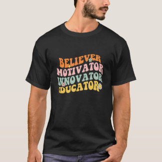 T-shirt Croyant de la rentrée scolaire motivateur innovate