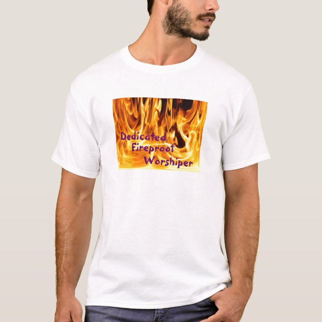 T-shirt Croyant ignifuge consacré (Devant)
