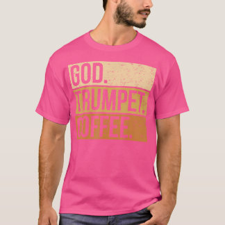 T-shirt Croyant Trumpet Player Musique chrétienne