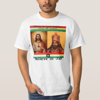 T-shirt Croyez à la chemise de Jah Selassie
