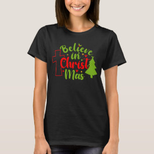 T-shirt Croyez en la magie de Noël 2023 - Festive Holi