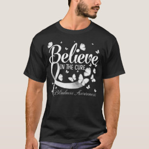 T-shirt Croyez En Le Papillon De Sensibilisation À La Cure