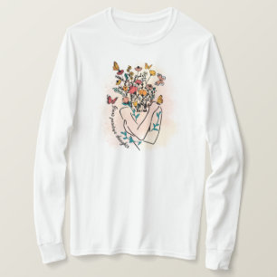 T-shirt Croyez en pensées positives. Personnalisable