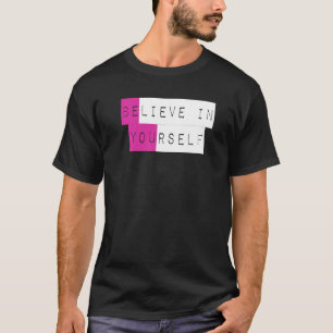 T-shirt Croyez En Vous Inspirant
