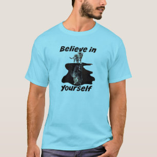 T-shirt Croyez en vous-même - la chemise de tigre de
