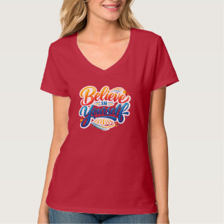 T-shirt Croyez en Vous-Même | Motivation Inspirationnelle