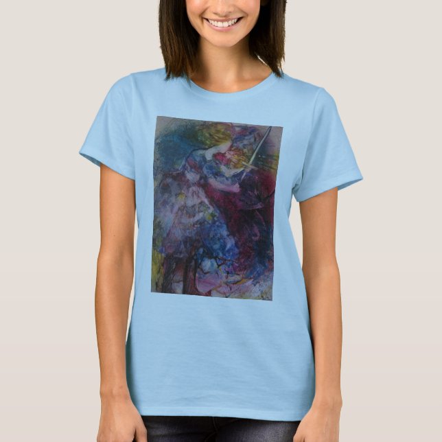 T-shirt Croyez et décrétez le tee - shirt de la femme (Devant)