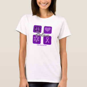 T-shirt Croyez la maladie de Crohn d'inspirations