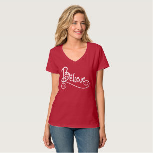 T-shirt Croyez la nativité de Noël