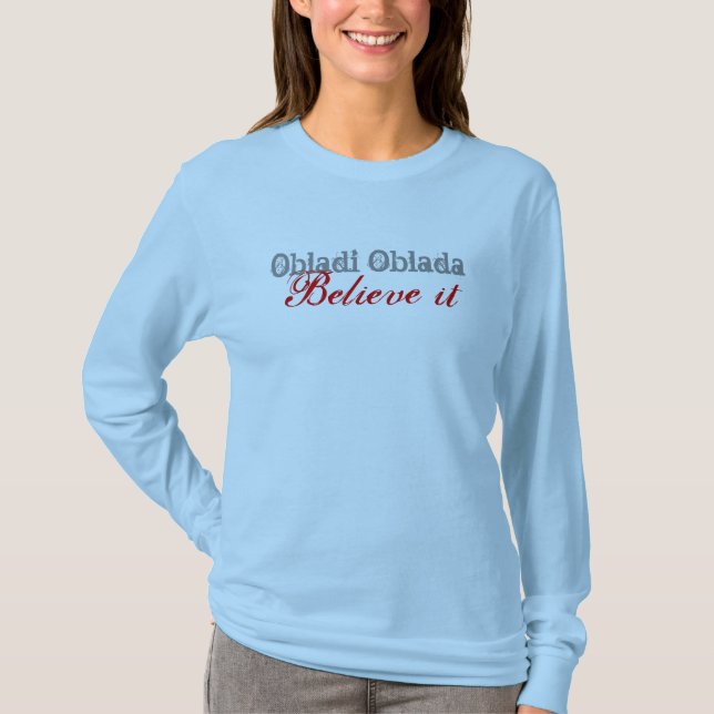 T-shirt Croyez-le (Devant)