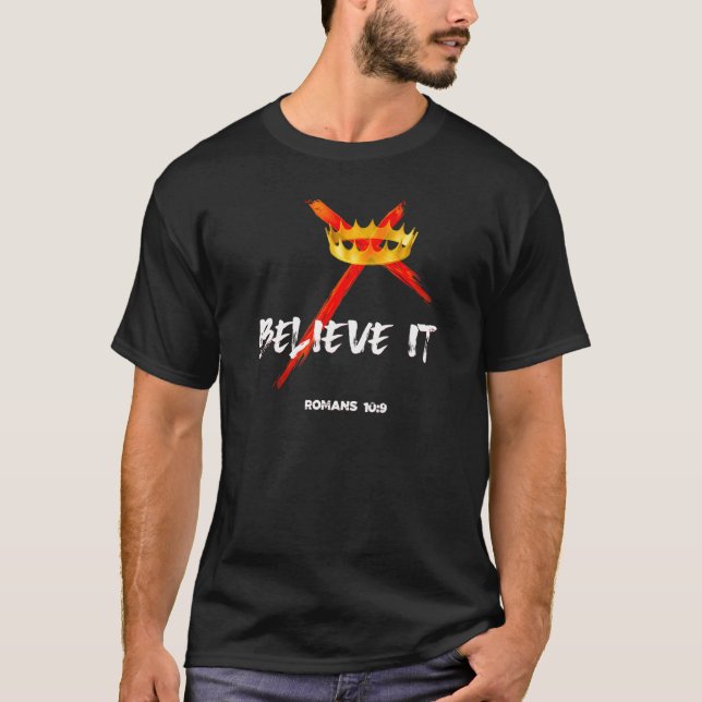 T-shirt Croyez-le (Devant)