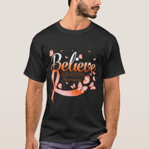 T-shirt Croyez le papillon de sensibilisation RSD CRPS