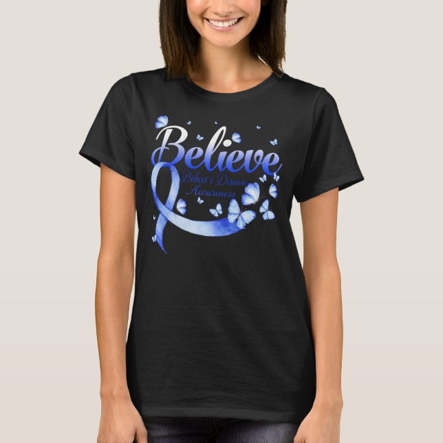 T-shirt Croyez Le Papillon MALADIE DE BEHCET (Devant)