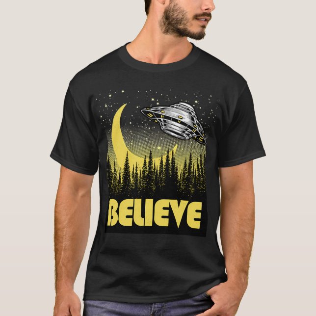 T-shirt Croyez L'Ufo (Devant)
