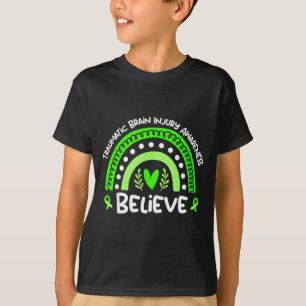 T-shirt Croyez mois de la sensibilisation aux lésions céré