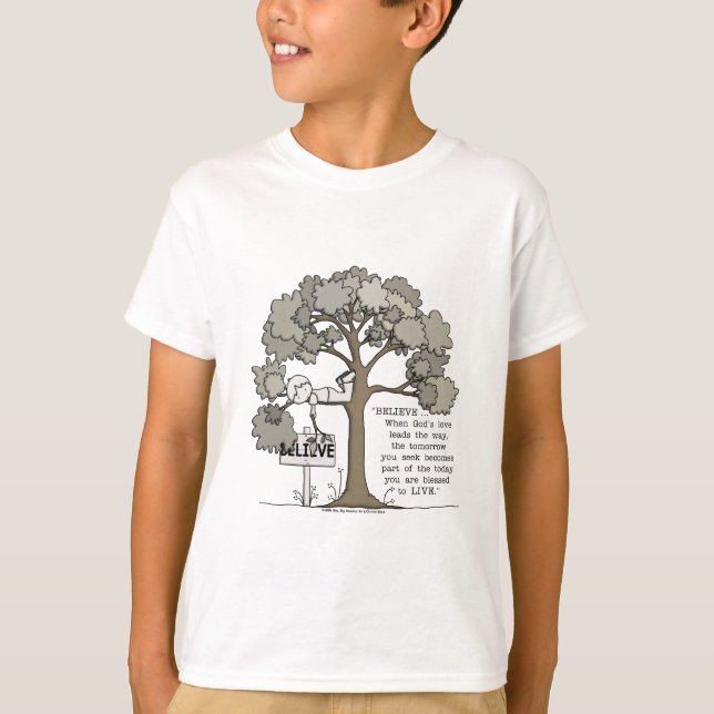 T-SHIRT CROYEZ VIVRE (Devant)