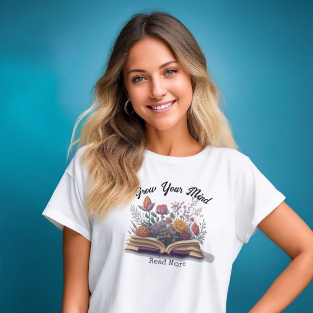 T-shirt Croyez votre esprit, Lire plus (Créateur téléchargé)