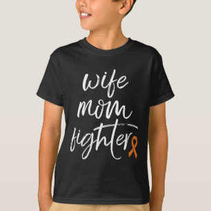T-shirt Crps Sensibilisation Orange Ribbon Femme Maman Com