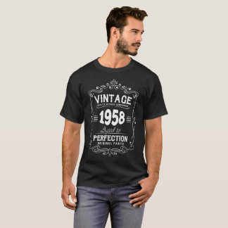 T-shirt Cru 1958 âgé à la perfection