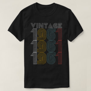 T-shirt Cru 1961 cinquante-huitième cadeaux d'anniversaire
