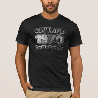 T-shirt Cru 1970 - Âgé à la perfection