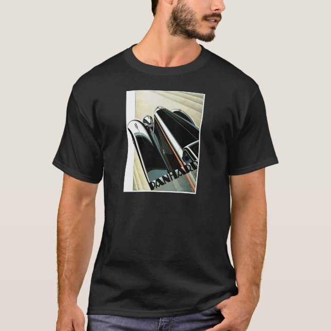 T-shirt Cru d'automobile de Panhard (Devant)